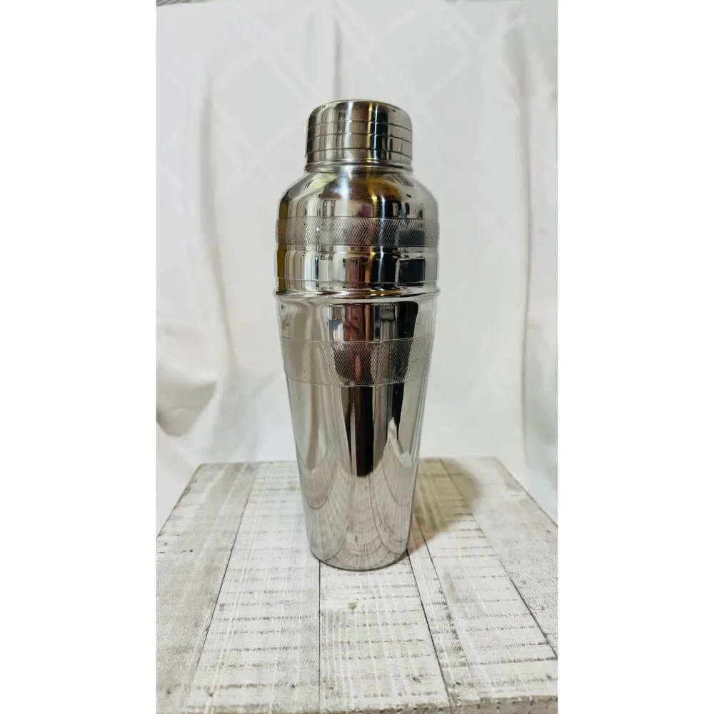 Grey Goose Vodka Cocktail Shaker Stainless Steel Barware Martini Drink Mixer